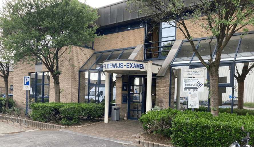 Het auto theorie-examen